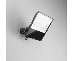 200W LED prožektorius GIOVE, juodas, 3000K, IP66