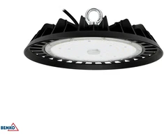200W LED UFO šviestuvas VOYAGER, juodas, 4000K, IP65, 120°