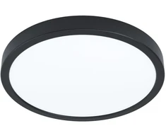 20,5W LED paviršinė panelė FUEVA 5, juodu korpusu, 3000K, 28,5cm, dimeriuojama