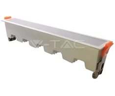 20W įleidžiamas linijinis šviestuvas V-TAC, baltas, 6400K (šaltai balta)