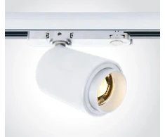 20W LED akcentinis bėgelio šviestuvas, baltas, 4000K, reguliuojamas šviesos kampas, 65650BT/W/C