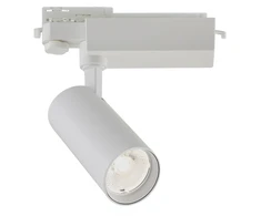 20W LED akcentinis šviestuvas į 3 fazių bėgelius HERCULES, baltas, 4000K, 3913-011W-4-S-24