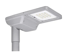 20W LED gatvės šviestuvas FLEX SMALL 1DIM, baltas, 2200K, IP66, 160x70°