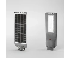 20W LED gatvės šviestuvas su saulės baterija AUREUS, antracito sp., 4000K, IP65
