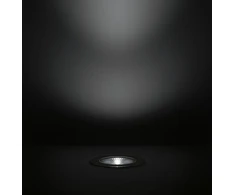 20W LED įleidžiamas į žemę šviestuvas CNC 150, pilkas, 3000K, 32°