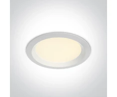 20W LED įleidžiamas šviestuvas, baltas, 3000-4000K-6000K, 10120UV/W/V