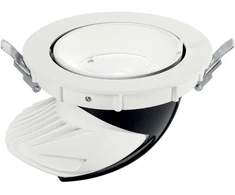 20W LED įleidžiamas šviestuvas DELTA, baltas, 4000K