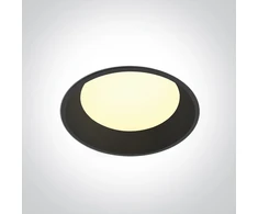 20W LED įleidžiamas šviestuvas, juodas, 3000/4000/5000K, IP65, 10120FD/B/V