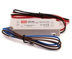20W LED impulsinis maitinimo šaltinis MEAN WELL, 24V, 0.84A, IP67