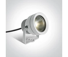 20W LED įsmeigiamas sodo šviestuvas, baltas, 3000K, IP65, 7047/W/W