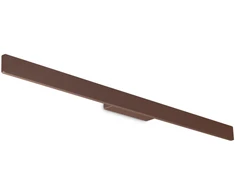 Ideal Lux 20W LED linijinis sieninis šviestuvas LINEA, kavos sp., 3000K, IP54, 313481