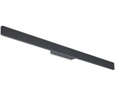Ideal Lux 20W LED linijinis sieninis šviestuvas LINEA, antracito sp., 3000K, IP54, 313467