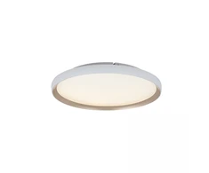 20W LED lubinis šviestuvas, baltos/aukso sp., 2700/3000/4000K, dimeriuojamas, 25185
