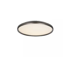 20W LED lubinis šviestuvas, šlifuoto tamsaus aliuminio sp., 2700/3000/4000K, dimeriuojamas, 25187