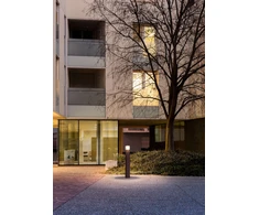 20W LED pastatomas lauko šviestuvas PALACE, tamsiai rudas, 3000K, IP54, 90163