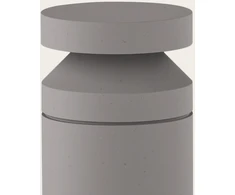 20W LED pastatomas lauko šviestuvas, pilkas, 3000K, IP65, E477