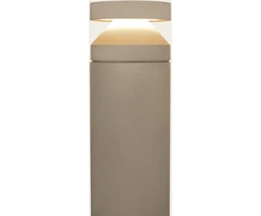 20W LED pastatomas lauko šviestuvas, pilkas, 3000K, IP65, E478