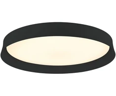 Lubinis šviestuvas 20W LED paviršinis lubų šviestuvas, juodas, 3000K, dimeriuojamas, 22128