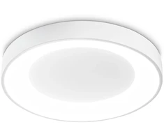 Lubinis šviestuvas Ideal Lux 20W LED paviršinis šviestuvas PLANET, baltas, 3000K, 312347