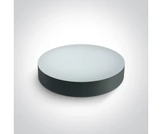 Lubinis šviestuvas 20W LED plafonas, antracito sp., 3000/4000/6500K, 67498/AN/V