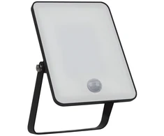 20W LED prožektorius ESSENTIAL, juodas, 3000K, su judesio davikliu