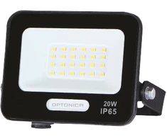 20W LED prožektorius, juodas, 6000K