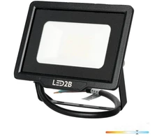 20W LED prožektorius MH, juodas, 6500K