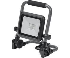 20W LED prožektorius su stovu WORKLIGHTS VALUE, juodos/pilkos sp., 6500K, IP54