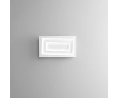 20W LED sieninis šviestuvas HYPNOTIC, baltas, CCT