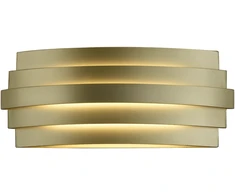 20W LED sieninis šviestuvas LUXUR, aukso/baltos sp., 2700/3000K, dimeriuojamas, A3840070ODP