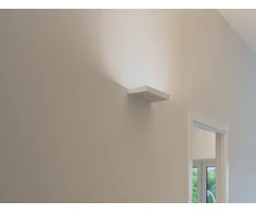 20W LED sieninis šviestuvas REC MINI, baltas, 3000K, dimeriuojamas