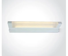 Sieninis šviestuvas 20W LED sieninis vonios šviestuvas, baltas, 3000K, IP44, 38120D/W/W