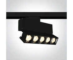 20W LED šviestuvas į bėgelius, juodas, 3000K, 65506BT/B/W