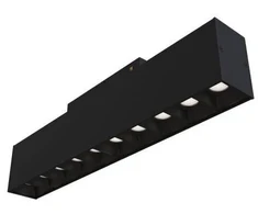 20W LED šviestuvas į magnetinę sistemą OPTONICA M35, juodas, 3000K, dimeriuojamas