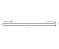 20W LED šviestuvas į magnetinę sistemą ZAMBELIS, baltas, 3000K, DALI, 2089-3W