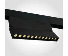 20W LED šviestuvas į magnetines sistemas ONELIGHT MINI/MIDI, juodas, 3000K, 42124BA/B/W
