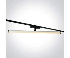 20W LED šviestuvas į magnetines sistemas FLAT, juodas, 3000/4000/5000K, 48V, 43126FB/B/V