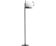 Pakabinamas šviestuvas 20W LED toršeras ISABEL, juodas, 2700/3000K, dimeriuojamas, 4336200