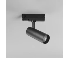 20W LED trifazis bėginis šviestuvas PLANE, juodas, CCT