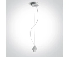 20W pakabinamas šviestuvas, baltas, E27, 63126A/W