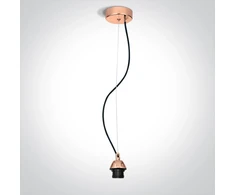 20W pakabinamas šviestuvas, vario sp., E27, 63126A/CU
