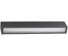 21W LED linijinis paviršinis šviestuvas VERONA, tamsiai pilkas, 3000K, IP65, 4293600