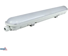 Bemko 21W LED linijinis šviestuvas BALWIR, pilkas, 6000K, IP65