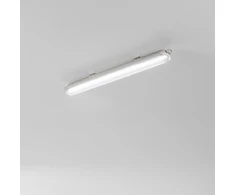 21W LED linijinis šviestuvas NAUTILUS, sidabro sp., 4000K, IP65