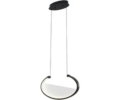 21W LED pakabinamas šviestuvas ADELE, juodas, 3000K, 4302000
