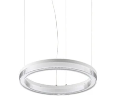 21W LED pakabinamas šviestuvas CROWN, baltas, 3000K, 343402