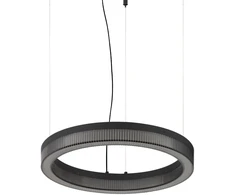 21W LED pakabinamas šviestuvas CROWN, juodas, 3000K, 339139