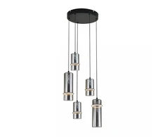 21W LED pakabinamas šviestuvas, juodos/dūmų sp., 3000K, dimeriuojamas, 2535