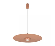 21W LED pakabinamas šviestuvas, raudonos plytų sp., 3000K, dimeriuojamas, 55cm, 2588