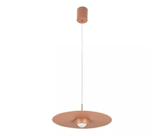 21W LED pakabinamas šviestuvas, raudonos plytų sp., 3000K, dimeriuojamas, 35cm, 2586